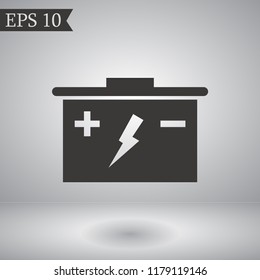 battery vector icon 10 eps