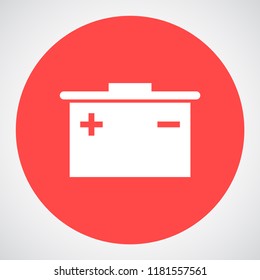 battery vector icon 10 eps