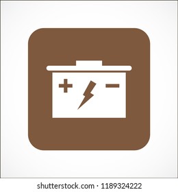 battery vector icon 10 eps