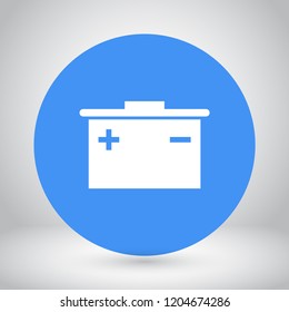 battery vector icon 10 eps