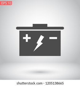 battery vector icon 10 eps