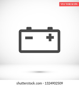 battery vector icon 10 eps