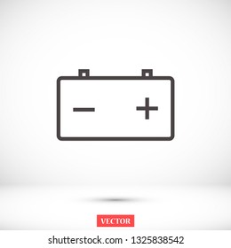 battery vector icon 10 eps