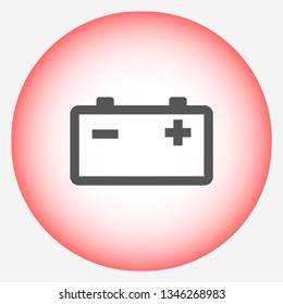 battery vector icon 10 eps