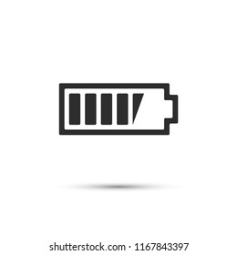 Battery vector icon