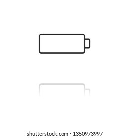 Battery Vector icon
