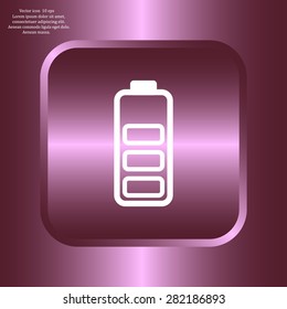 Battery - vector icon