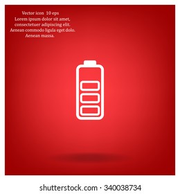 Battery - vector icon