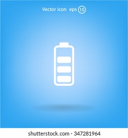 Battery - vector icon