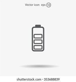 Battery - vector icon