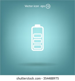 Battery - vector icon