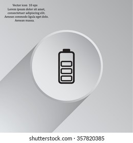 Battery - vector icon