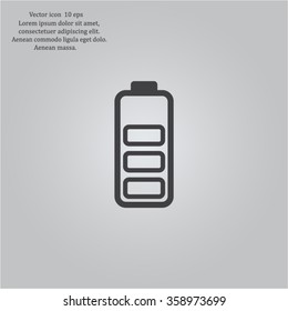 Battery - vector icon