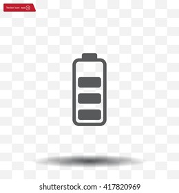 Battery - vector icon