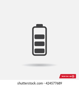 Battery - vector icon