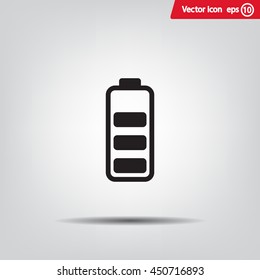 Battery - vector icon
