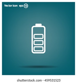 Battery - vector icon