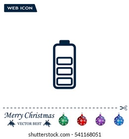 Battery - vector icon