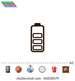 Battery - vector icon