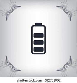 Battery - vector icon