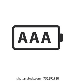battery vector icon 
