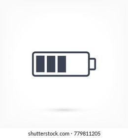 Battery Vector icon