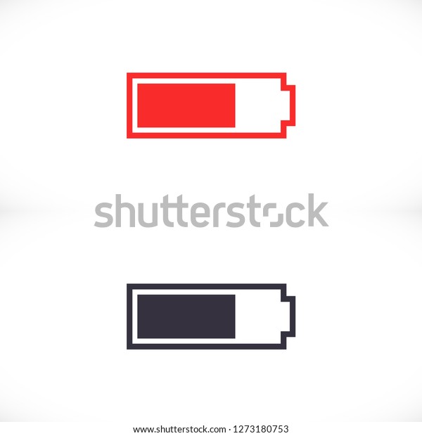 Battery vector\
icon