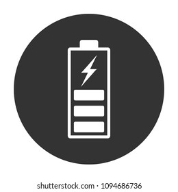 battery vector icon, accumulator charge battery vector sign design, battery energy vector icon 