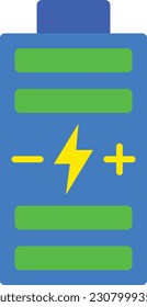 Battery vector icon. Can be used for printing, mobile and web applications.
