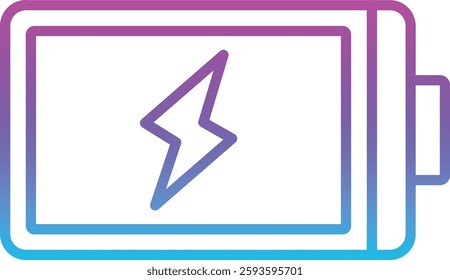 Battery vector icon. Can be used for printing, mobile and web applications.