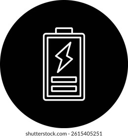 Battery vector icon. Can be used for printing, mobile and web applications.