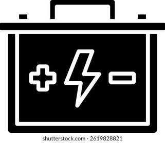Battery vector icon. Can be used for printing, mobile and web applications.