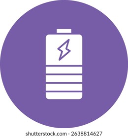 Battery vector icon. Can be used for printing, mobile and web applications.