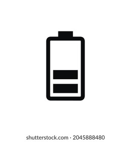 Battery vector icon. battery charge level. battery Charging icon