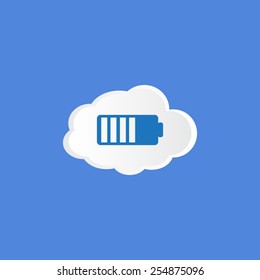 Battery Vector Icon Design