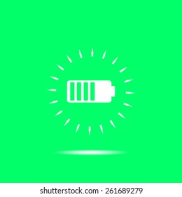 Battery Vector Icon Design