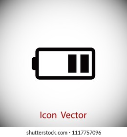 battery vector icon, 

Vector EPS 10 illustration style