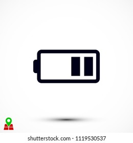 battery vector icon, 

Vector EPS 10 illustration style