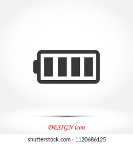 battery vector icon, 

Vector EPS 10 illustration style