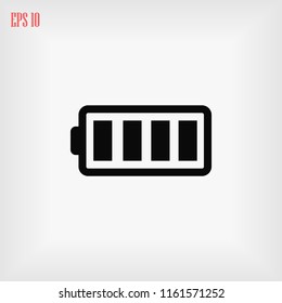 battery vector icon, 

Vector EPS 10 illustration style