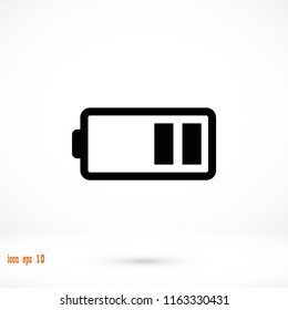 battery vector icon, 

Vector EPS 10 illustration style