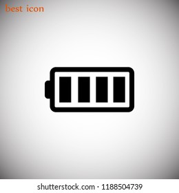 battery vector icon, 

Vector EPS 10 illustration style