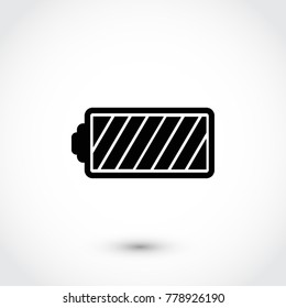 battery vector icon, Vector EPS 10 illustration style
