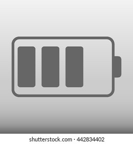 Battery Vector Icon Illustration