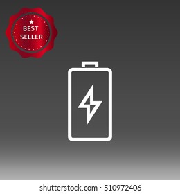 Battery Vector Icon Illustration