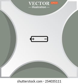 battery, vector illustration, EPS 10