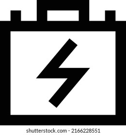 Battery Vector illustration on a transparent background.Premium quality symmbols.Stroke vector icon for concept and graphic design.