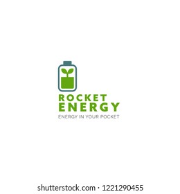 Battery vector logo design template 
