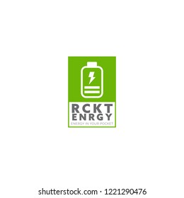 Battery vector logo design template 

