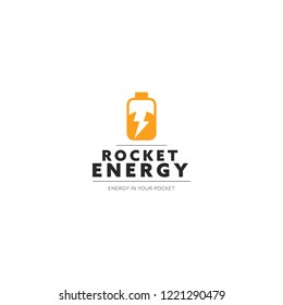 Battery vector logo design template 
